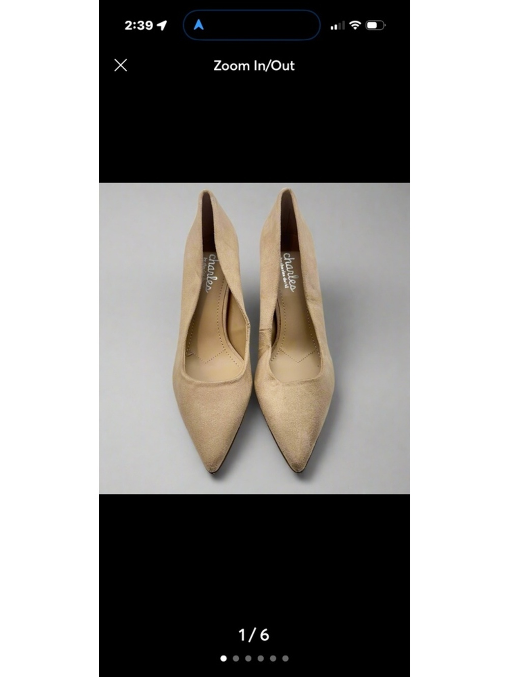 Charles by Charles David Women’s Suede Block Heel Pumps 6.5